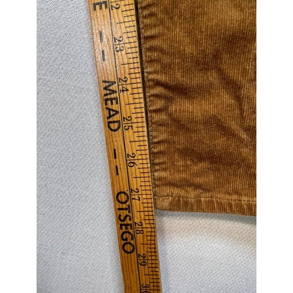 Talbots Women's Corduroy Jegging Pants Slim Leg Stretch Sz 12 Brown Solid Casual - Picture 9 of 11